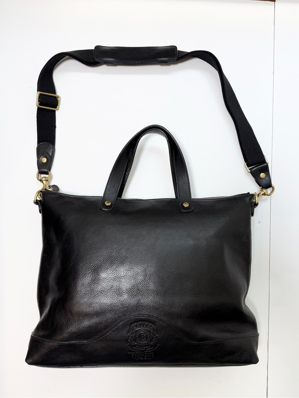 GHURKA
Portfolio No. 251 Black Leather Briefcase limited edition